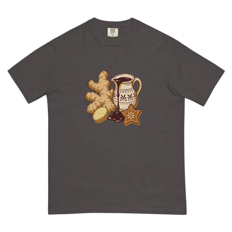 The Ginger & Molasses Tee in Graphite.