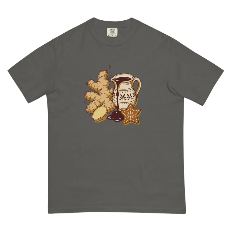 The Ginger & Molasses Tee in Pepper.