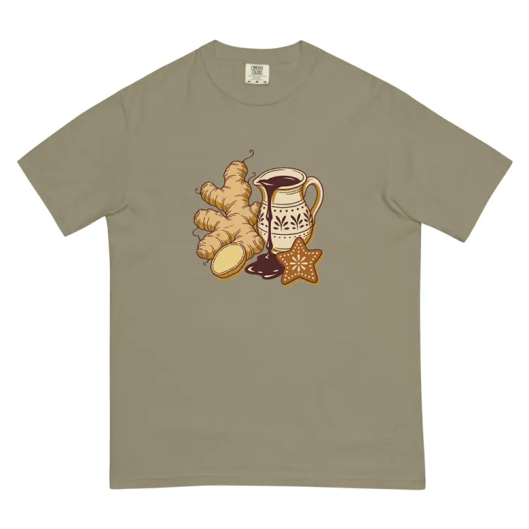 The Ginger & Molasses Tee in Sandstone.