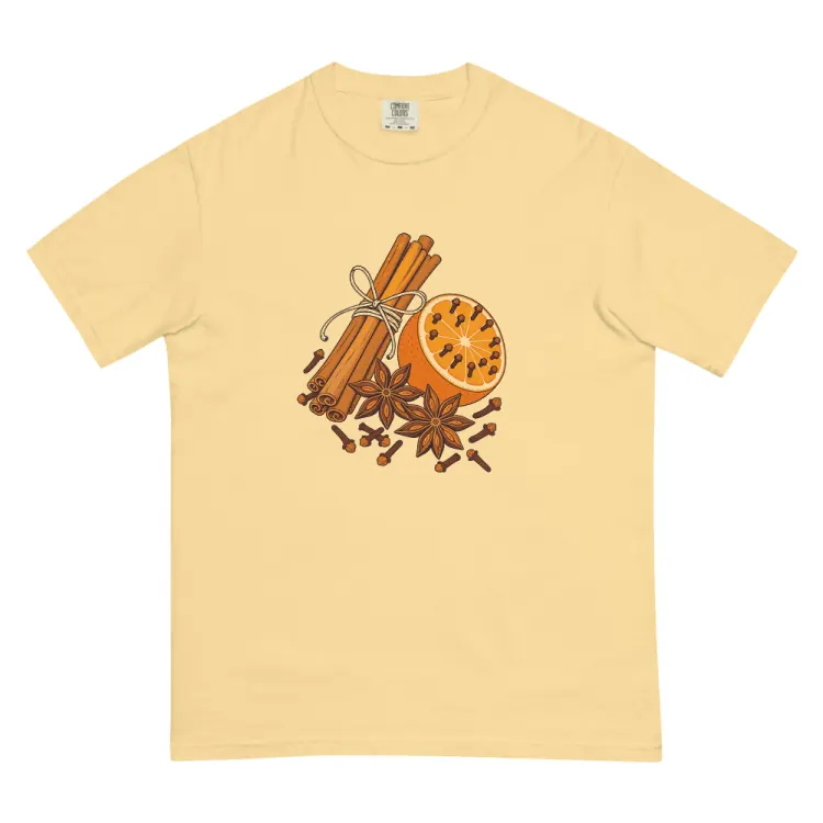 The Clove & Cinnamon Tee in Butter.