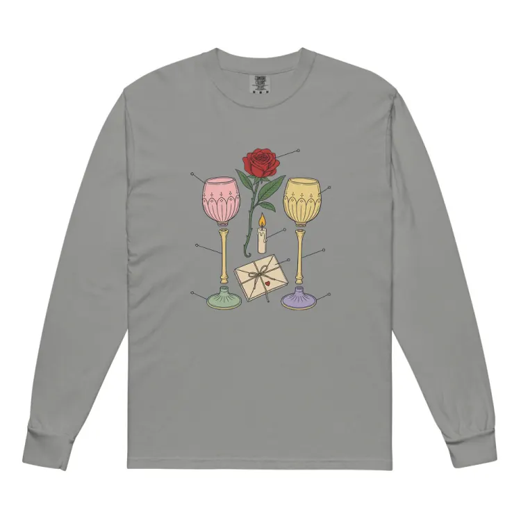 The Anatomy of an Anniversary Long Sleeve in Grey.