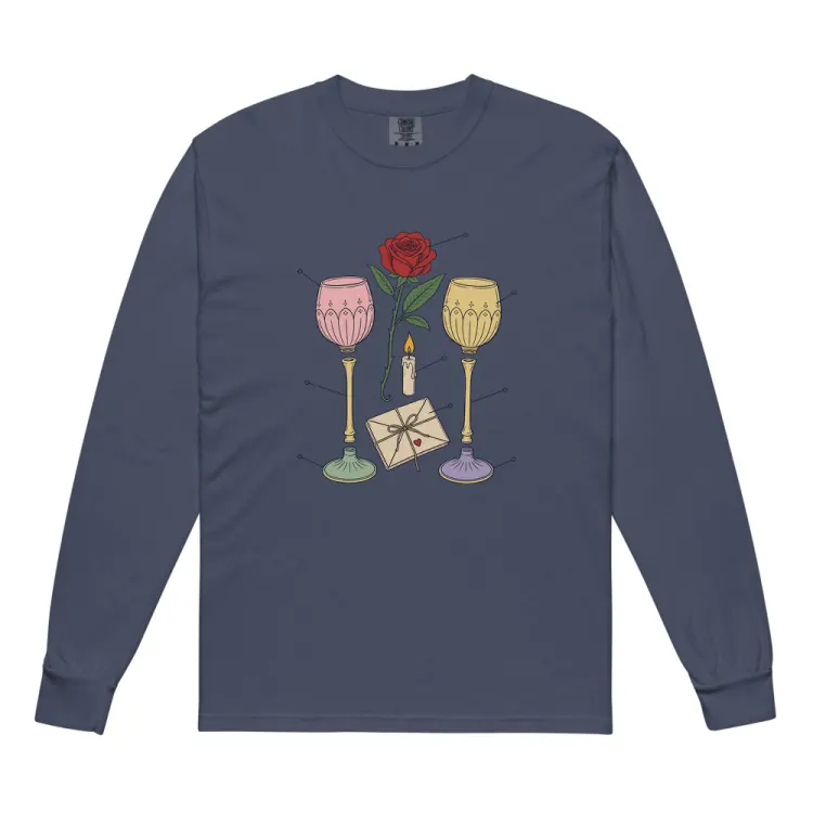 The Anatomy of an Anniversary Long Sleeve in Navy.