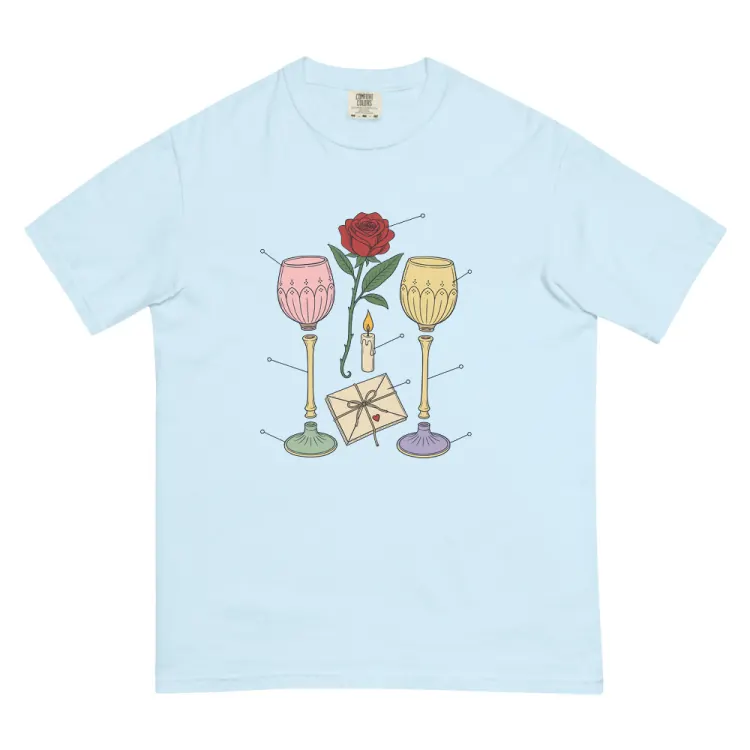 The Anatomy of an Anniversary Tee in Chambray.