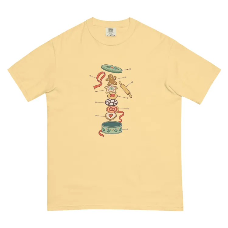 The Anatomy of a Cookie Swap Tee in Butter.