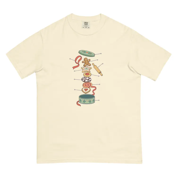 The Anatomy of a Cookie Swap Tee in Ivory.