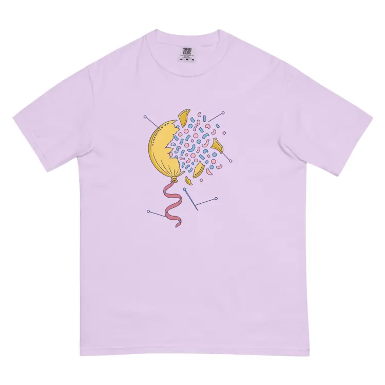 The Anatomy of a Reveal Tee in Orchid.