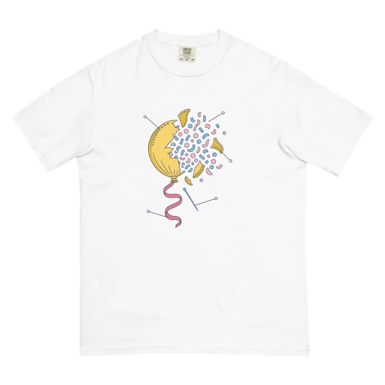 The Anatomy of a Reveal Tee in White.