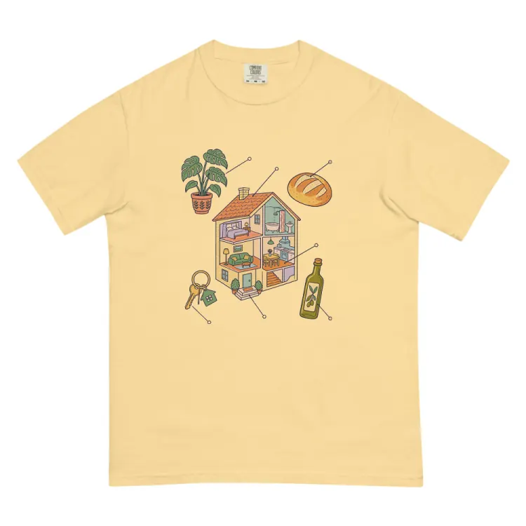 The Anatomy of a Housewarming Tee in Butter.