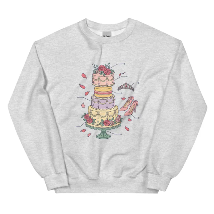 The Anatomy of a Quinceañera Crewneck in Ash.