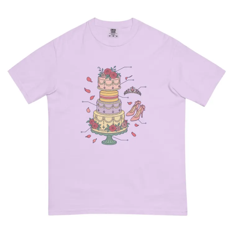 The Anatomy of a Quinceañera Tee in Orchid.