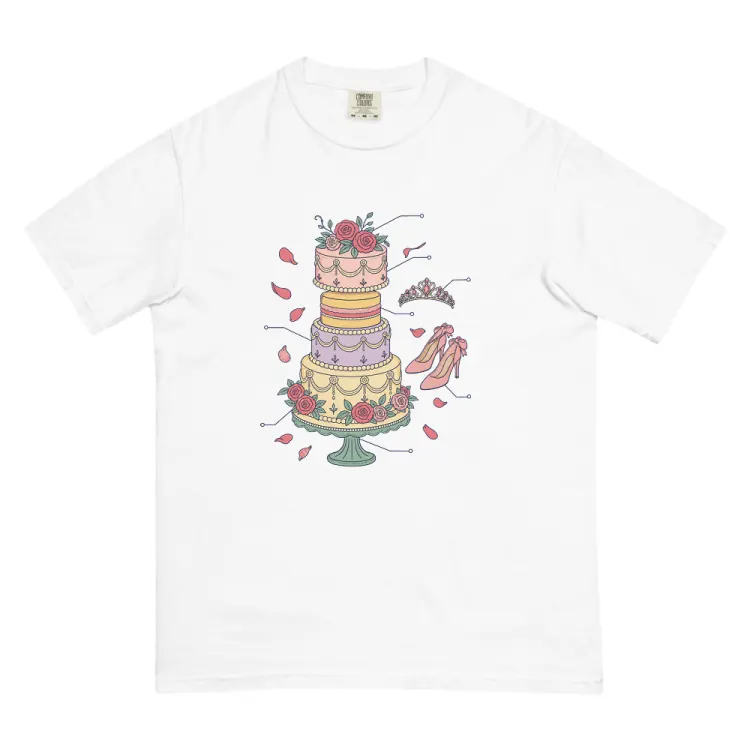 The Anatomy of a Quinceañera Tee in White.