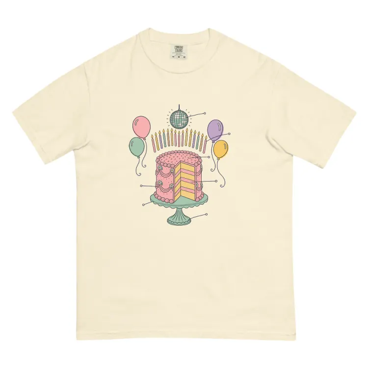 The Anatomy of a Sweet Sixteen Tee in Ivory.