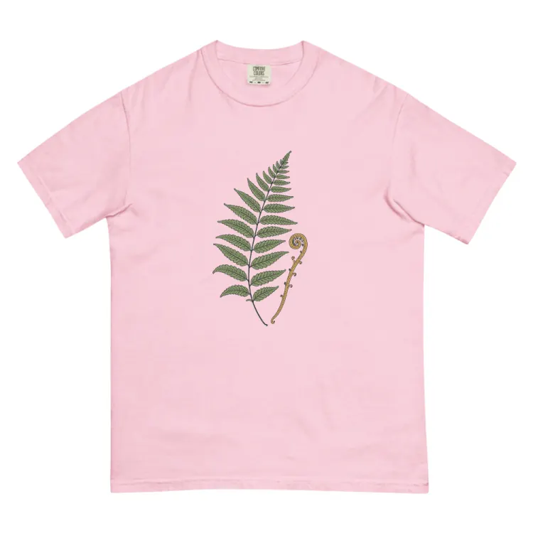 The Pressed Fern Tee in Blossom.