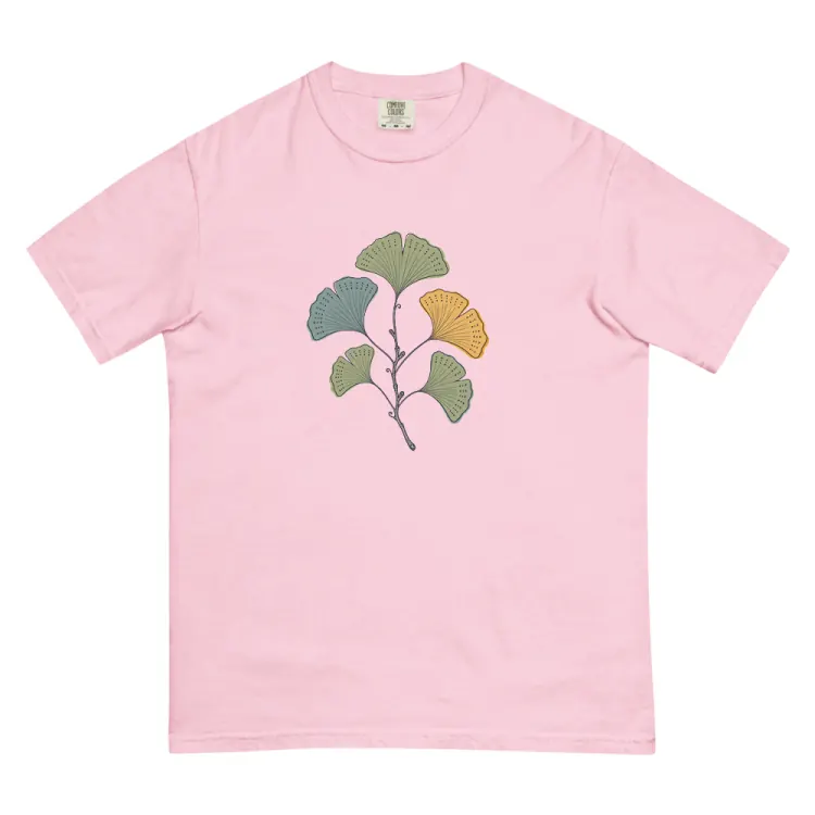The Pressed Ginkgo Tee in Blossom.