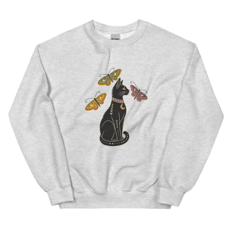 The The Familiar Crewneck in Ash.
