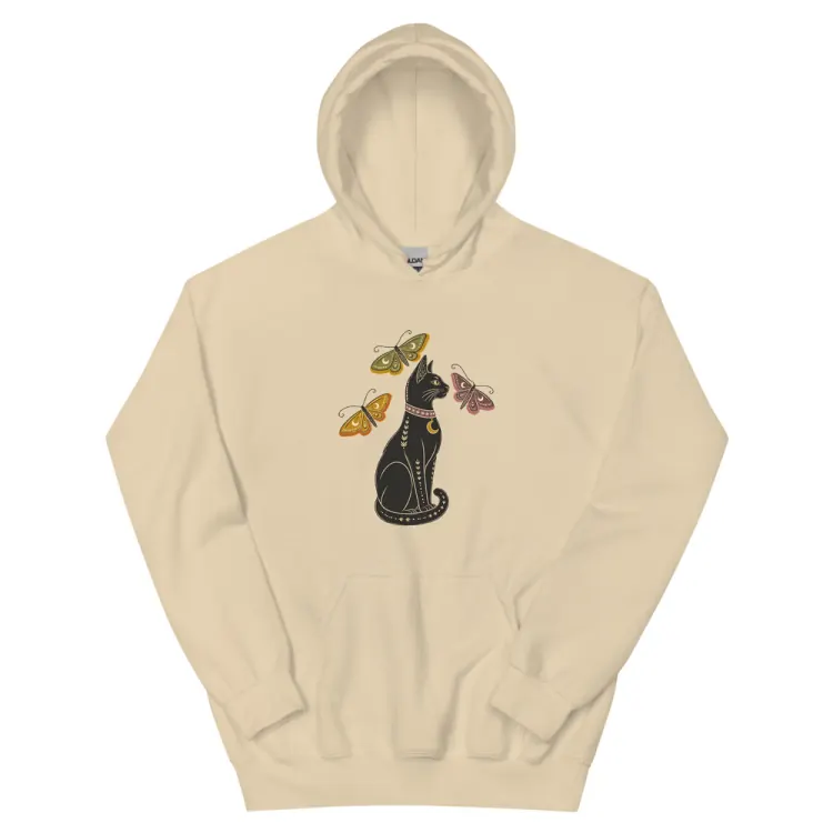 The The Familiar Hoodie in Sand.