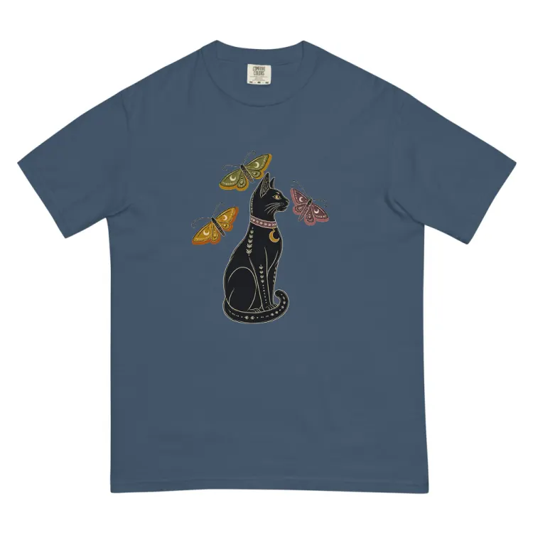 The The Familiar Tee in Midnight.