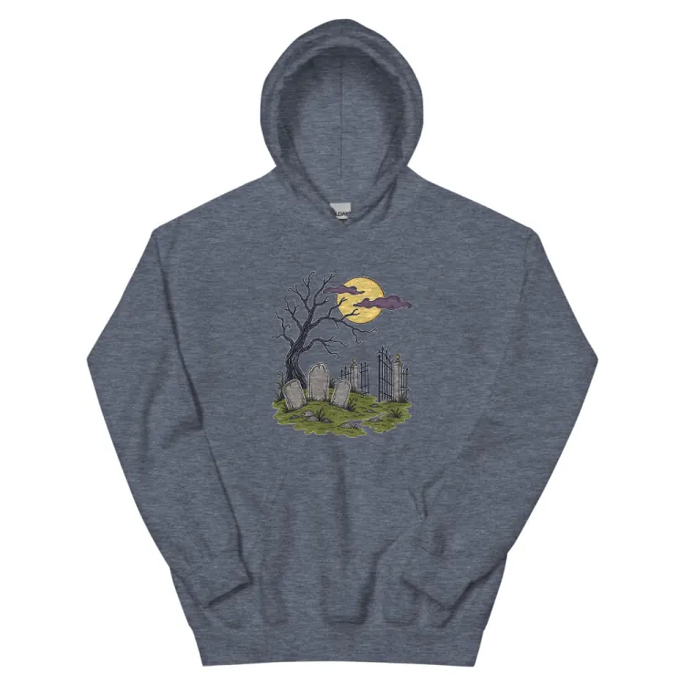 The After Hours Hoodie in Heather Sport Dark Navy.