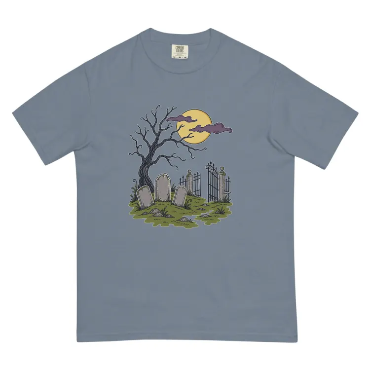 The After Hours Tee in Blue Jean.