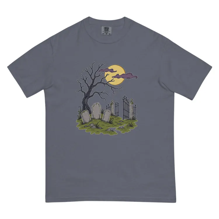 The After Hours Tee in Denim.