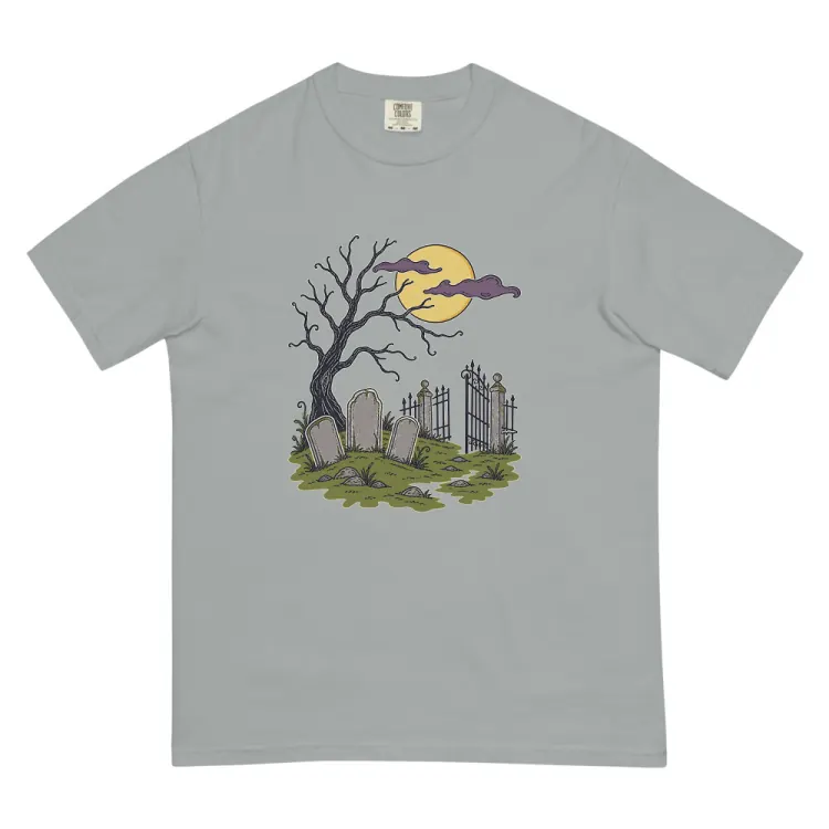 The After Hours Tee in Granite.