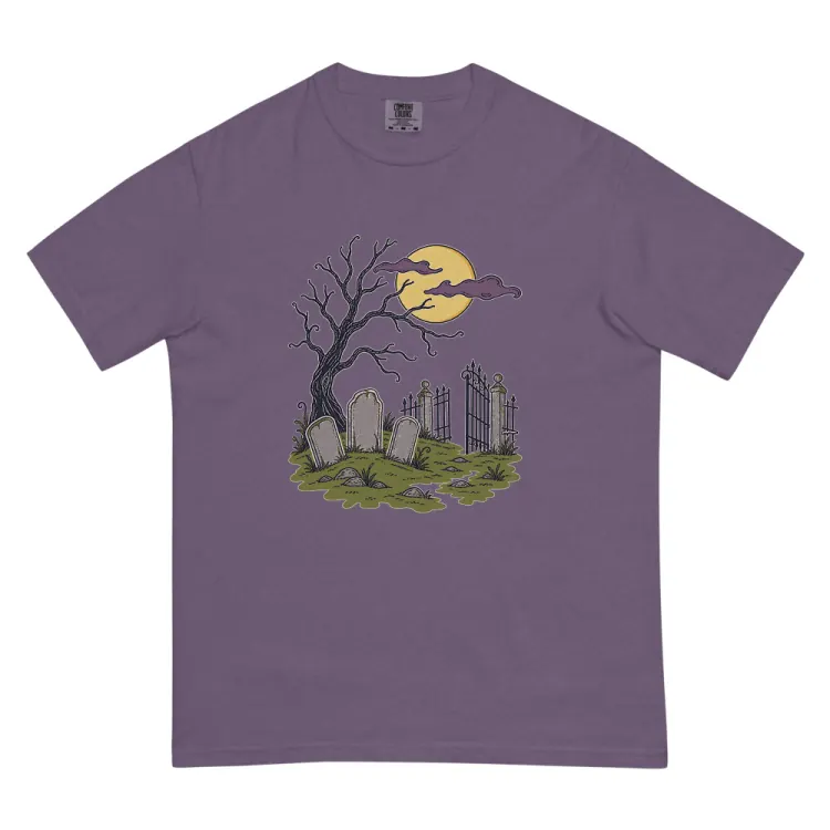 The After Hours Tee in Grape.