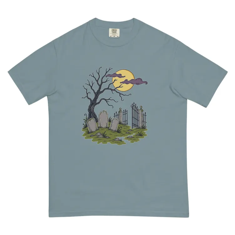 The After Hours Tee in Ice Blue.