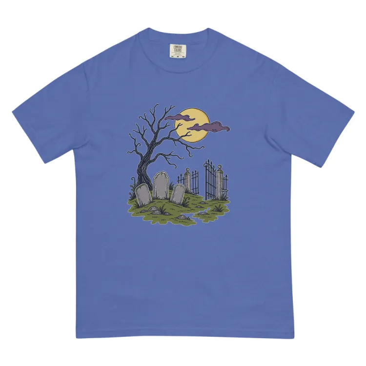 The After Hours Tee in Mystic Blue.