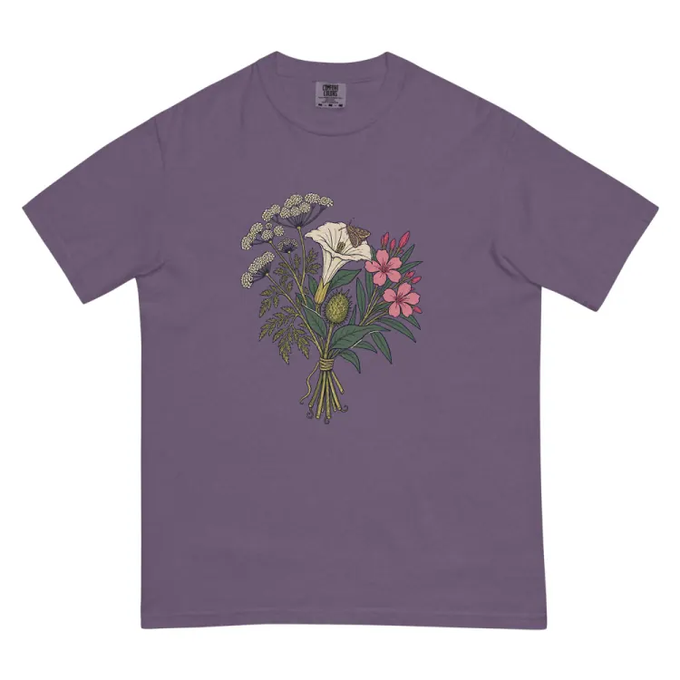 The The Poison Garden Tee in Grape.