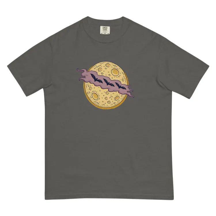 The Cloud Over the Moon Tee in Pepper.