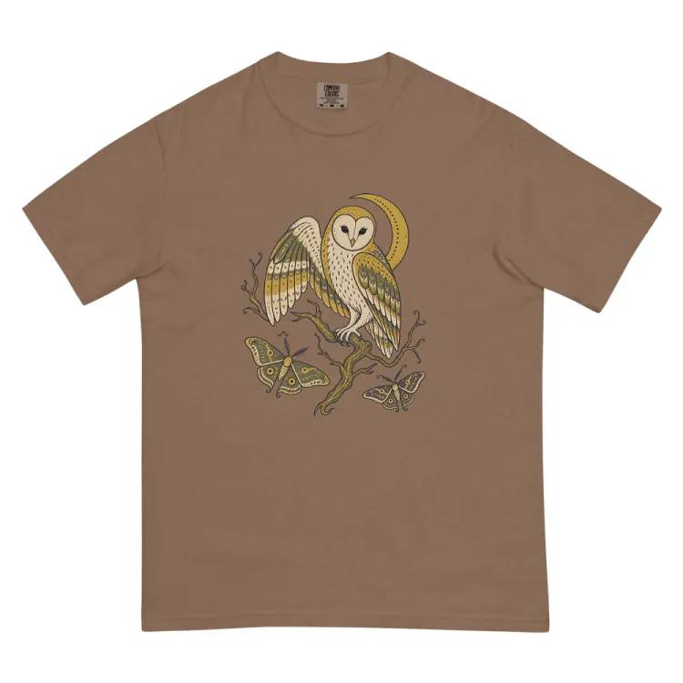 The The Night Watch Tee in Espresso.