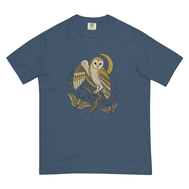 The The Night Watch Tee in Midnight.