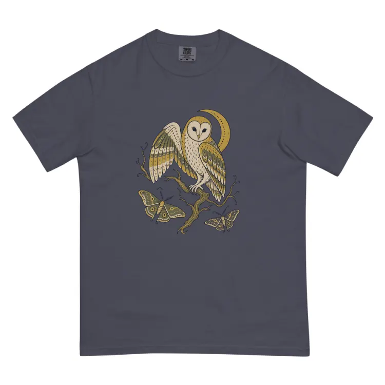 The The Night Watch Tee in Navy.