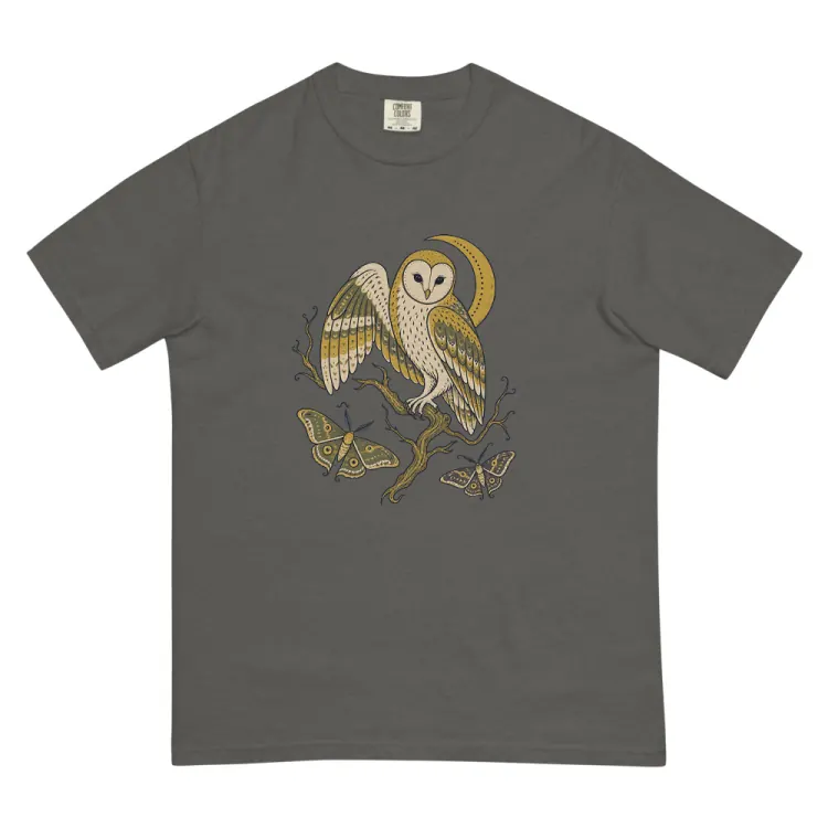 The The Night Watch Tee in Pepper.