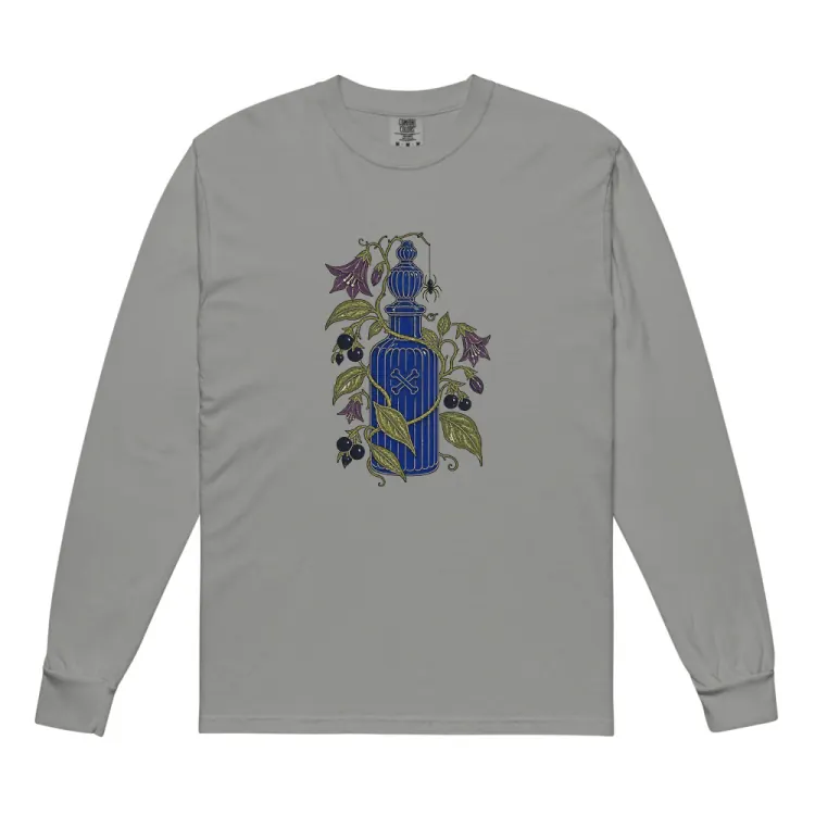 The Handle With Care Long Sleeve in Grey.