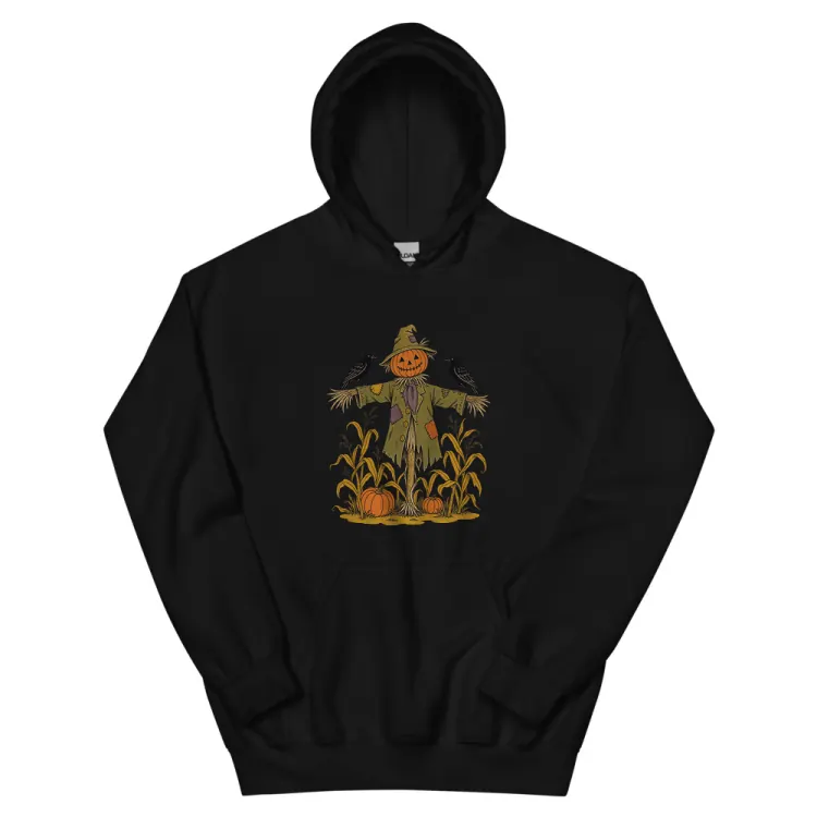 The The Scarecrow Hoodie in Black.
