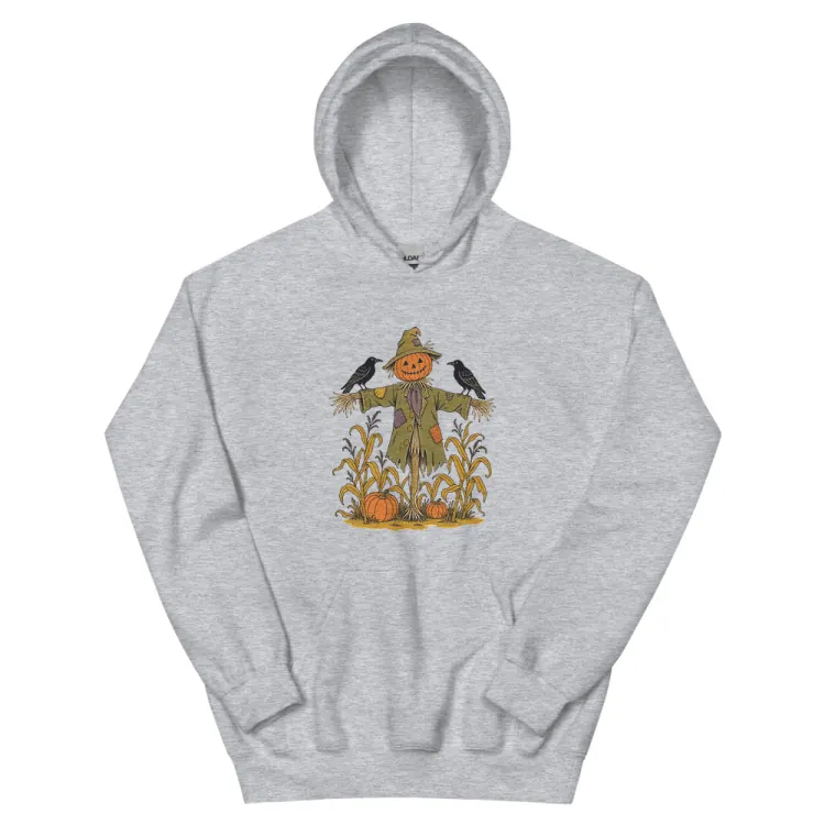 The The Scarecrow Hoodie in Sport Grey.