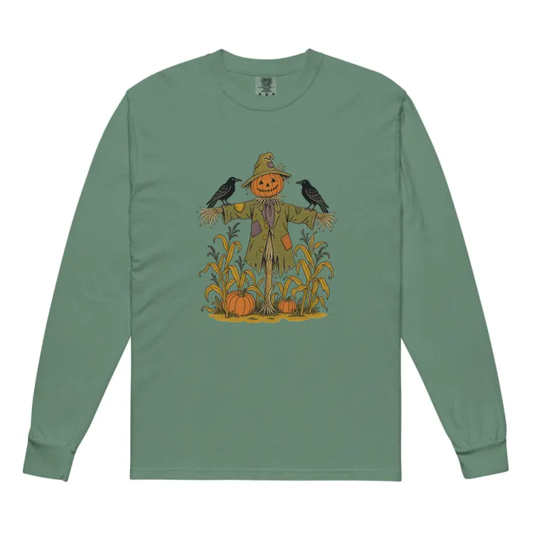 The The Scarecrow Long Sleeve in Light Green.
