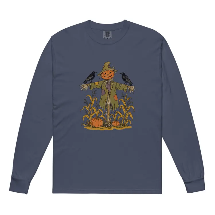 The The Scarecrow Long Sleeve in Navy.