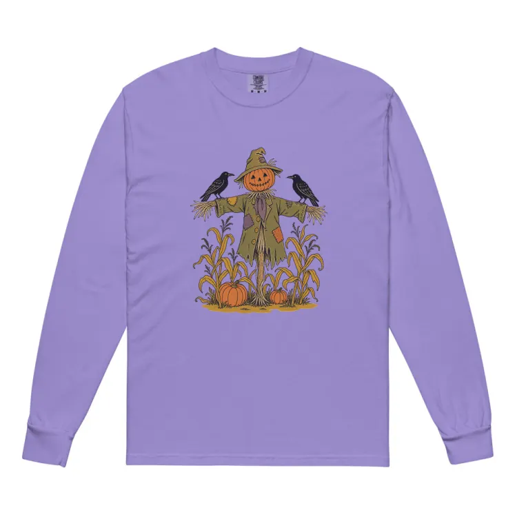 The The Scarecrow Long Sleeve in Violet.