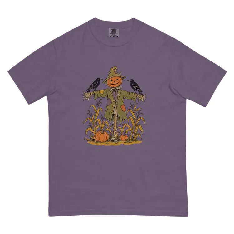The The Scarecrow Tee in Grape.