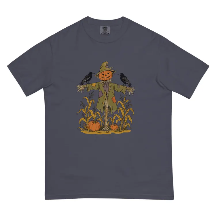 The The Scarecrow Tee in Navy.