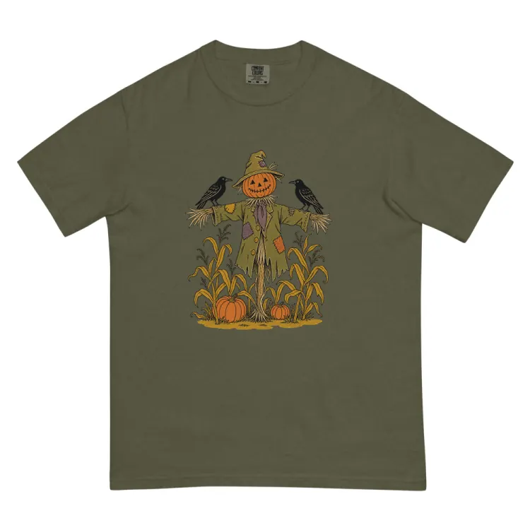 The The Scarecrow Tee in Sage.