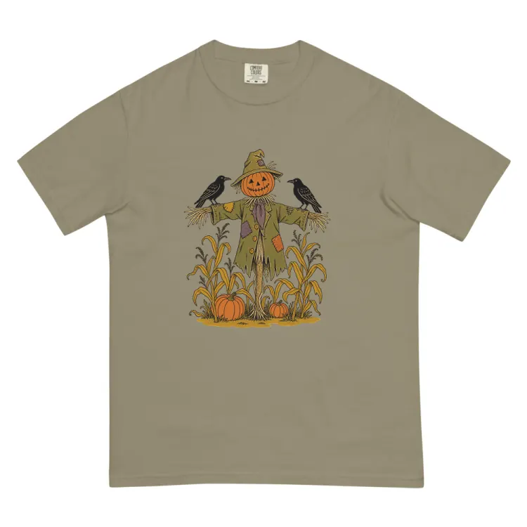 The The Scarecrow Tee in Sandstone.