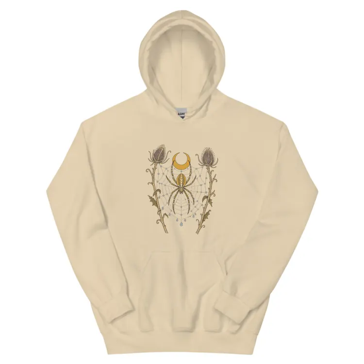 The Orb Weaver Hoodie in Sand.