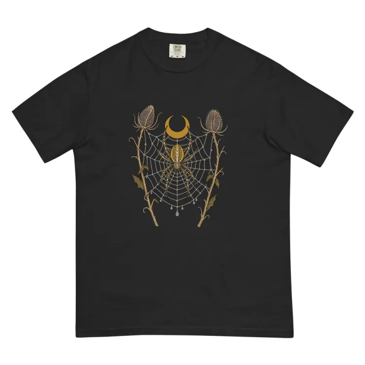 The Orb Weaver Tee in Black.