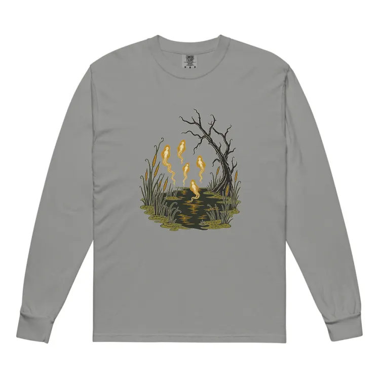 The Will-o'-the-Wisps Long Sleeve in Grey.