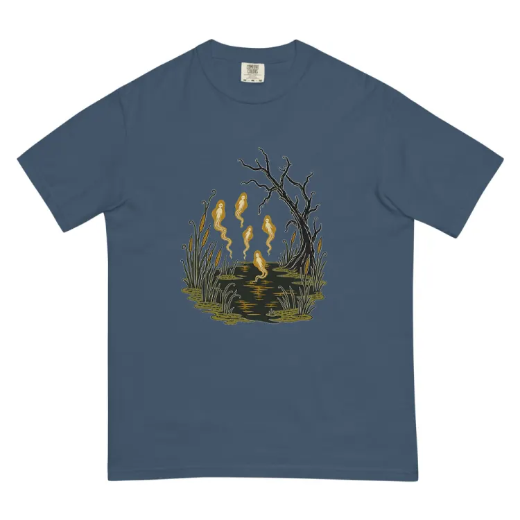 The Will-o'-the-Wisps Tee in Midnight.
