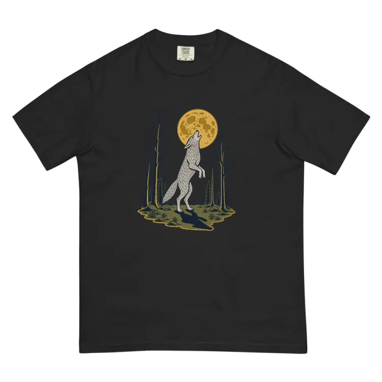 The Full Moon Protocol Tee in Black.