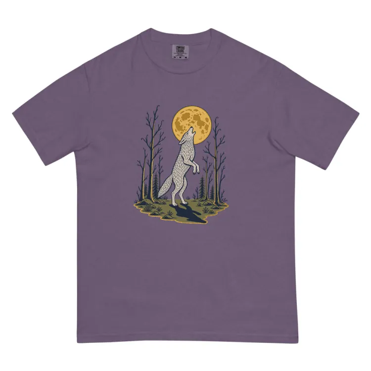 The Full Moon Protocol Tee in Grape.
